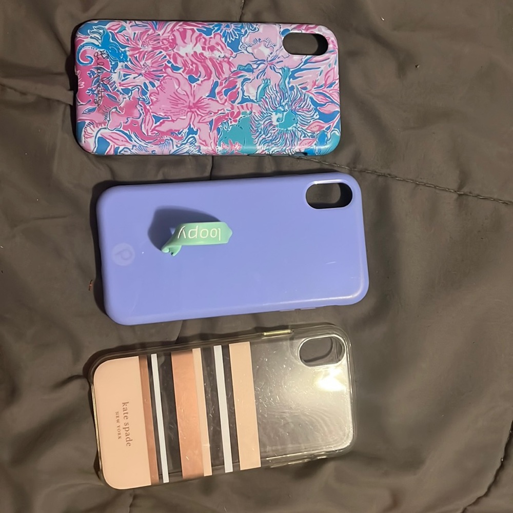 THREE IPHONE XR CASES